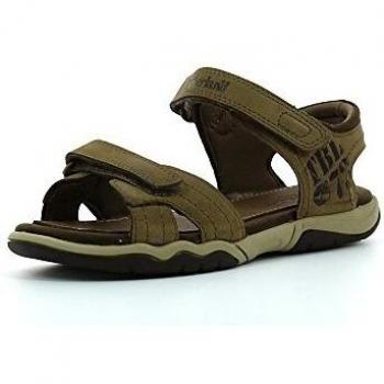 Timberland Oak Bluffs Leather 2Strap, Sandalias Unisex niños, Beige