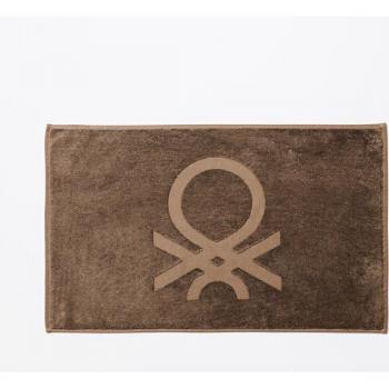 Alfombra de Baño 50x80cm 750gsm 100% Algodón Marrón Tevere Be - Benetton