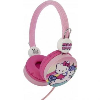 Hello Kitty Unicornio Auriculares para Niños con Cable y Control de Volumen