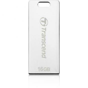 Transcend JetFlash T3 - Memoria USB de 16 GB, color plata