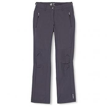 Dare2b Women's Melodic II Regular Stretch Walking Trousers - Ebony Grey, Size 16