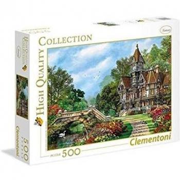 Clementoni 500 Piece Puzzle - Old Waterway Cottage