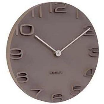 Reloj de pared con agujas cromadas Karlsson On The Edge