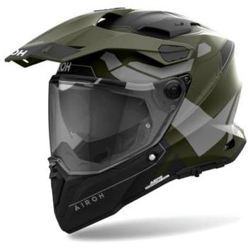 Casco Integral Airoh Commander 2 Reveal Verde Militar Talla M
