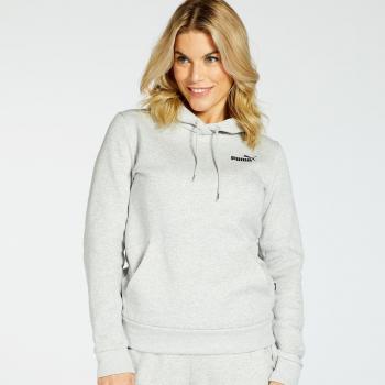 Puma Essential Small Logo Hoodie Grey Women's XS