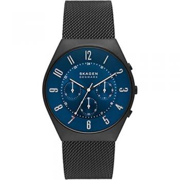Reloj de Hombre Skagen Grenen Cronógrafo SKW6841 con Función de Parada y Pulsera de Acero Inoxidable