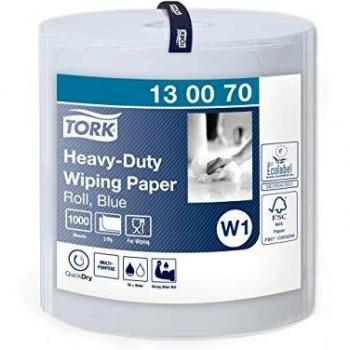 Toalla de papel industrial Tork Advanced 430, 2 capas, azul, 1000 hojas (340mm x 369mm)