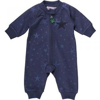 Fred's World by Green Cotton Sparkling sweat suit-Body Bebé-Niñas    Blau