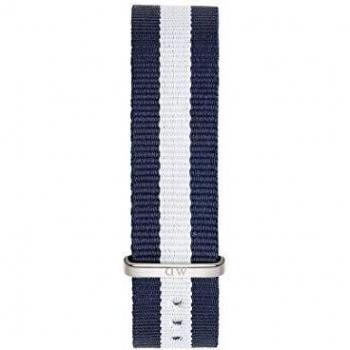 Pulsera Daniel Wellington Classic Glasgow Plata Hombre 20mm