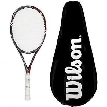 Wilson Khamsin Cinco 98 BLX Raqueta de Tenis + Funda - L4