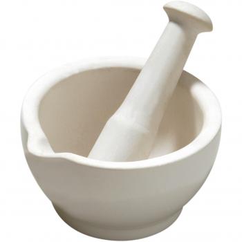 Premier Housewares - Mortero de cerámica, color blanco