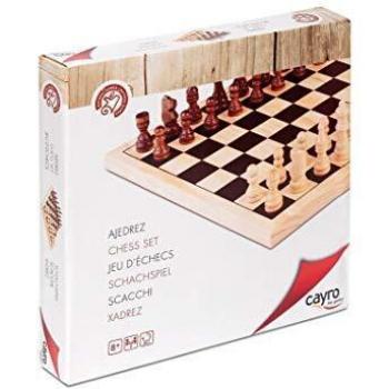 Cayro - Ajedrez de Madera — Juego de observación y lógica - Juego Mesa - Desarrollo de Habilidades cognitivas e inteligencias múltiples - Juego Tradicional