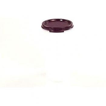 Tupperware circular 650 ml lila oscuro Deko Back mágica lata para café Pads 15312