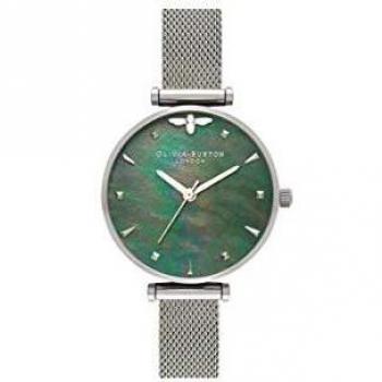 Olivia Burton Reloj para de Cuarzo con Correa en Acero Inoxidable OB16AM151
