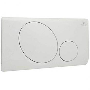 Placa para Caja Empotrada Sirena Modelo Antiguo Blanca Tremolada