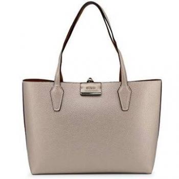 Guess Bobbi Inside Out Tote Pale Bronze/Cognac