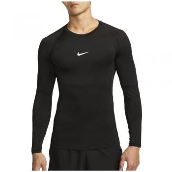 Nike Dri-Fit Camiseta De Manga Larga Para Hombre Negro XL