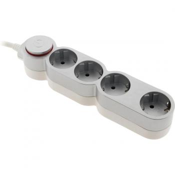 Regleta ZENITECH - Base Eléctrica Multiple 4 enchufes 1,5 m 278036