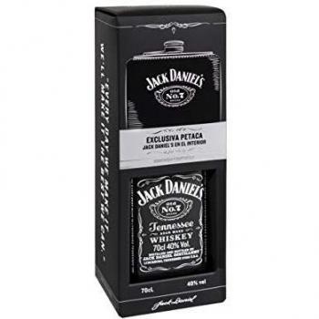 Jack Daniel's Tennessee Whiskey, 70 cl, Pack Petaca
