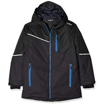 CMP Chaqueta de esquí para niño Boy Long Jacket Fix Hood 39W1884 Nero 98