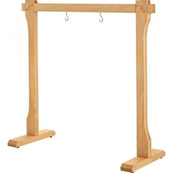 Medium Beech Wood Gong Stand for Sonic Energy Instruments
