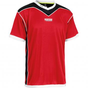 Derbystar Brillant Camiseta Infantil, Todo el año, Infantil, Color Rojo - Multicolor, tamaño 116/128