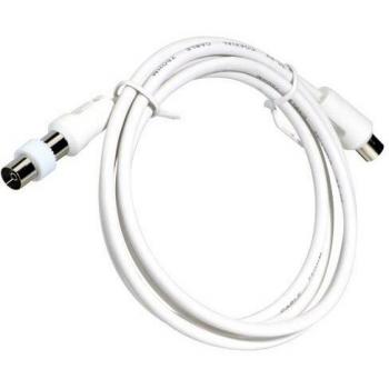 Prolongación TV Video Macho-Macho 5 Metros/Ø 9,5 Mm. con Adaptador Macho-Hembra