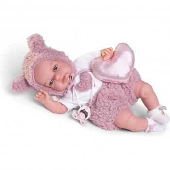 Muñeca recién nacida Baby Toneta posturitas corazón 70361 MUÑECAS ANTONIO JUAN