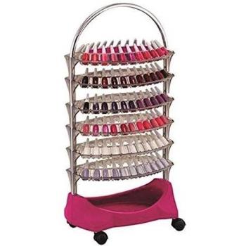 DOMPEL Carrito de Manicura SMALTBELL CLASSIC 6 BANDEJAS Expositor Esmaltes Uñas
