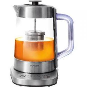 Hervidor de agua eléctrico Sencor SWK 1590SS, 1.5L, plata, inteligente