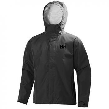 Helly Hansen Seven J Unisex Outdoor Rain Jacket Dark Grey 2XL