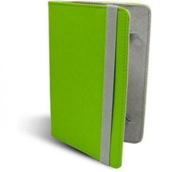 FUNDA DE TABLET 7 TIPO LIBRO ADAPTABLE A TODAS LAS TABLETS DE 7 COLOR VERDE LEFT07G