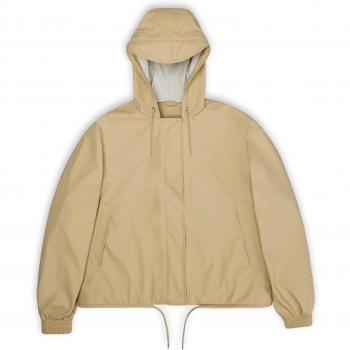 Rains Women's Waterproof Beige String Jacket XS