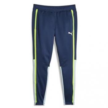 Pantalón de chándal Puma Individual Blaze Training para mujer, caracterizado por su diseño moderno, tejido ligero y transpirable, ajuste cómodo, cintura elástica con cordón, detalles reflectantes para visibilidad en condiciones de poca luz y tecnolo