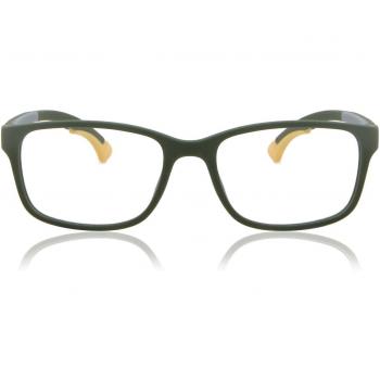 Square Full Rim TR90 Kids' Prescription Glasses Online Green Size 48 - Blue Light Block Available - SmartBuy Kids