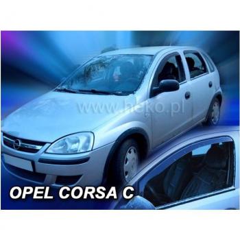 Deflectores de Viento Frontal HEKO para Opel Corsa C (2000-2006) - 2 Piezas