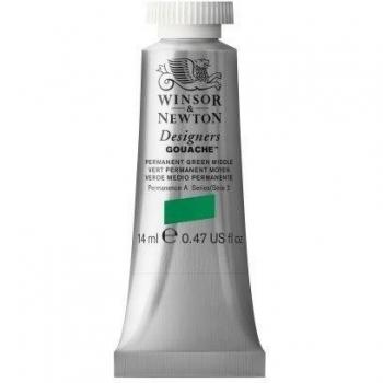 Winsor & Newton Diseñador Aguazo Pintura * 2 14ml Permenant Green Middle