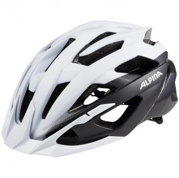 ALPINA Valparola XC – Casco de Bicicleta, Primavera/Verano, Unisex Adulto, Color Negro/Blanco, tamaño 58-63 cm