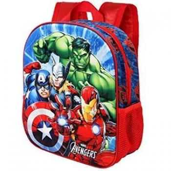 Karactermania Los Vengadores Group - Mochila 3D Pequeña, Multicolor