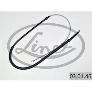Cable de freno de estacionamiento LINEX 03.01.46 Izquierda