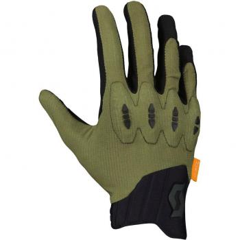 Guantes de ciclismo Scott Gravity LF para BTT en color verde abeto