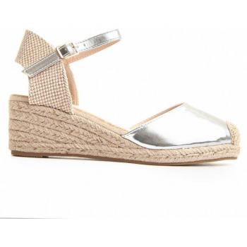Sandalias de cuña Montevita Spartsum5 Silver