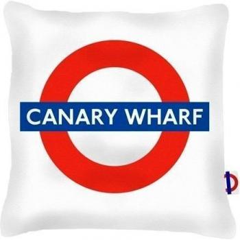 Estación de metro cojín Canary Wharf