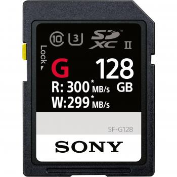 Sony SF-G UHS-II 128 GB 128GB SD UHS-II Clase 10 Memoria Flash - Tarjeta de Memoria