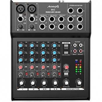 Audibax 802 Mesa Mezclas 6 Canales