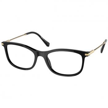 Miu Miu MU09TVA Asian Fit 1AB1O1 Gafas Recetadas para Mujer Negras