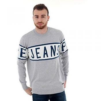 Pepe Jeans - Jersey Downing Hombre Color: 933 Grey Marl Talla: Size XL