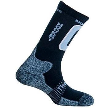 MUND Nordic Skating/Hockey Medias, Hombre, Azul Marino/Celeste, 46-49