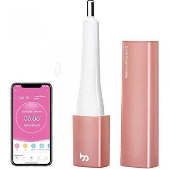 Femometer Termómetro De Cuerpo Basal Inteligente-Altamente Sensible A Pruebas de BBT- Seguimiento Digital De La Fertilidad Y La Ovulación Para La Planificación Natural De La Familia