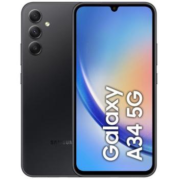 Samsung Galaxy A34 5G - Smartphone con Pantalla Super AMOLED de 6.6 Pulgadas y 256GB de Almacenamiento